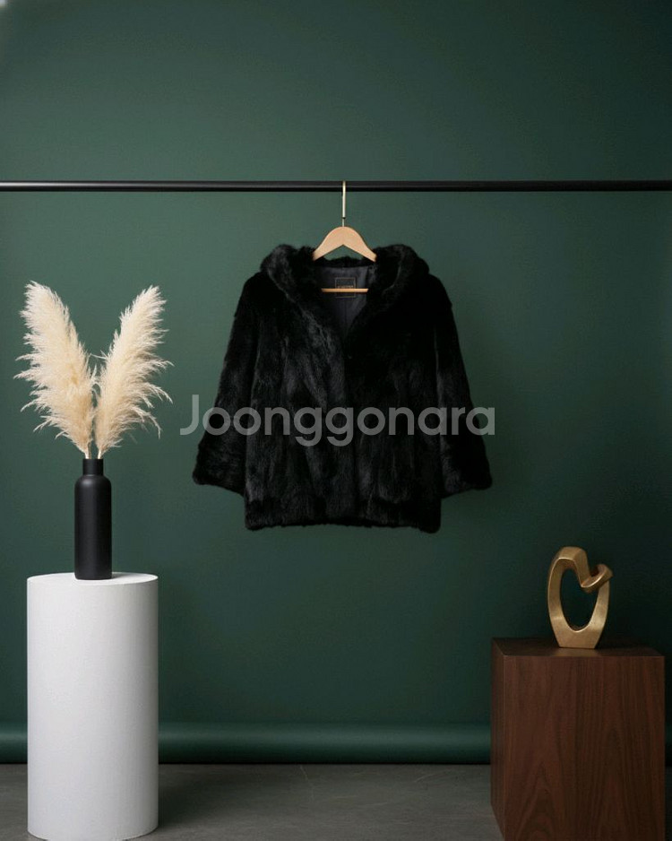 [M]<유로컬렉션>후드 밍크모피코트--0