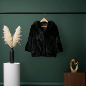 [M]<유로컬렉션>후드 밍크모피코트