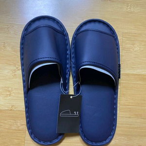 네이비 실내 슬리퍼