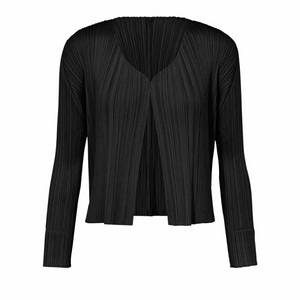 새상품 플리츠플리즈 베이직 가디건 블랙3