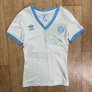 아디다스 과테말라 반팔 유니폼 져지 축구 화이트 하늘