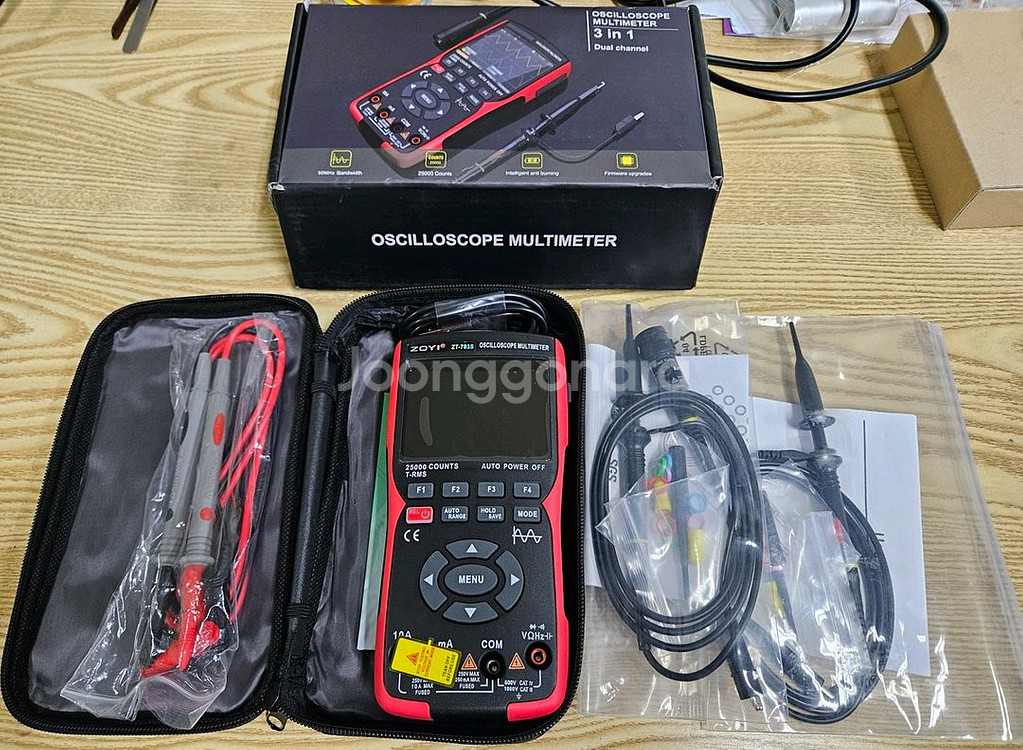 ZT-703S 2채널 오실로스코프 멀티미터--0