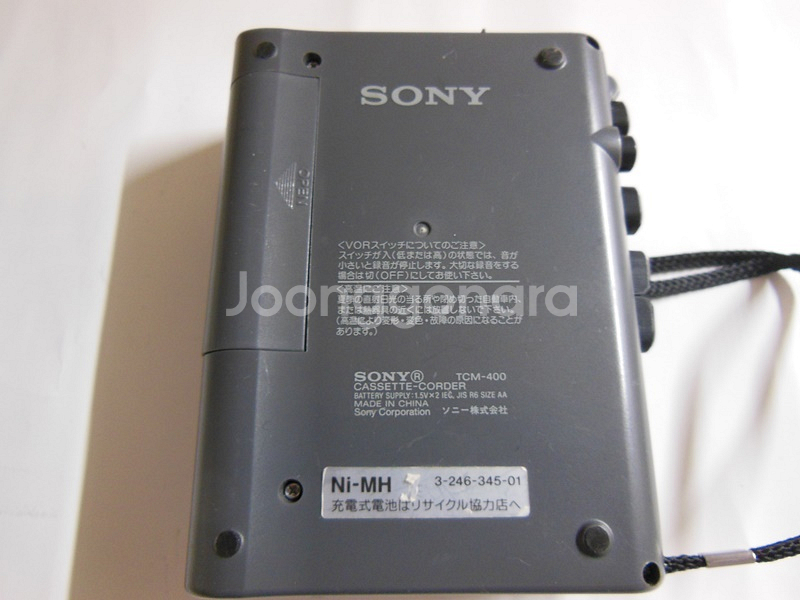 SONY TCM-400 워크맨 작동품--1