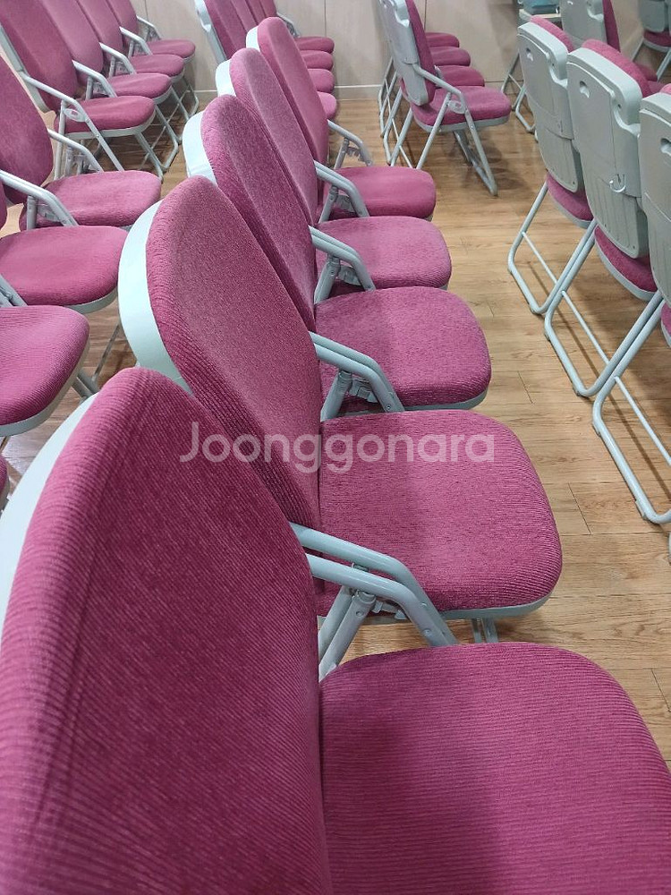 접이식 의자(교회의자)--1