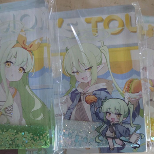 블루아카이브 맘스터치 아크릴블럭 아오바