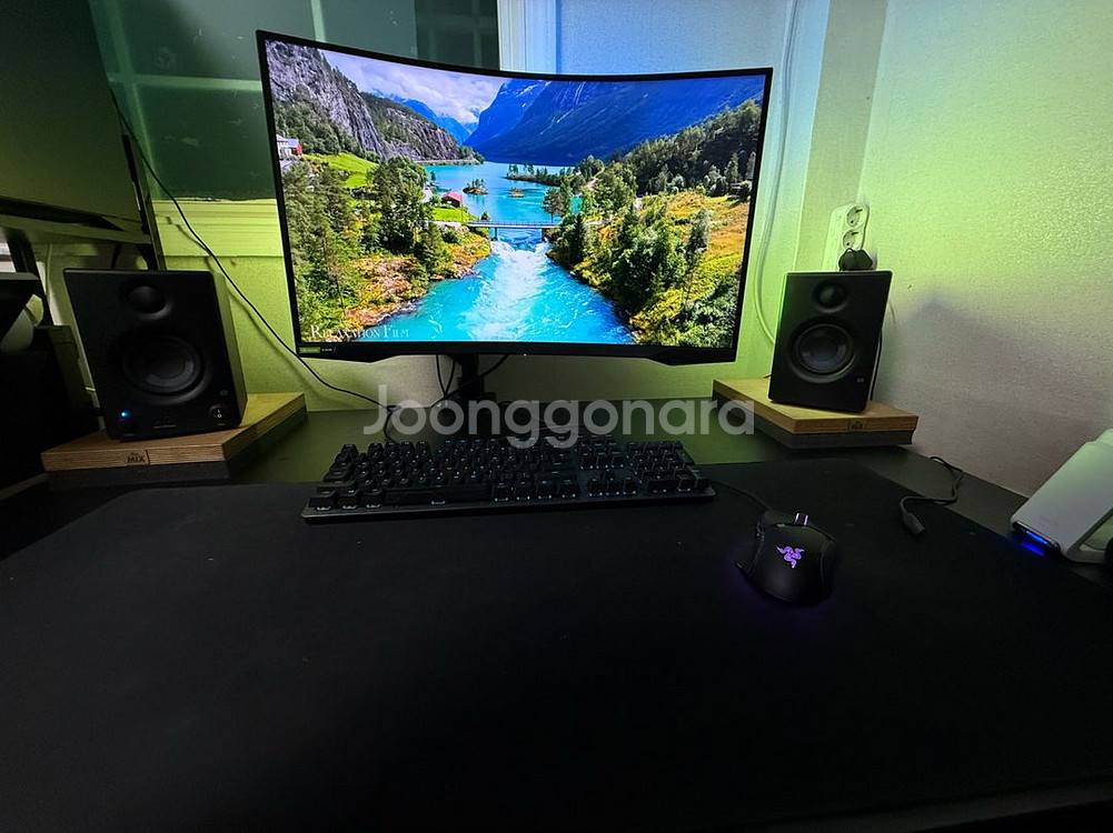 rtx3070컴퓨터본체모니터스피커키보드마우스헤드셋일괄--2