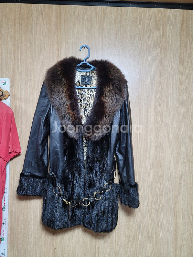 수입 양가죽 밍크폭스 자켓--0