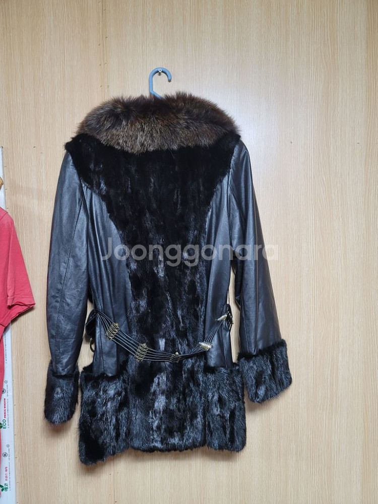 수입 양가죽 밍크폭스 자켓--4