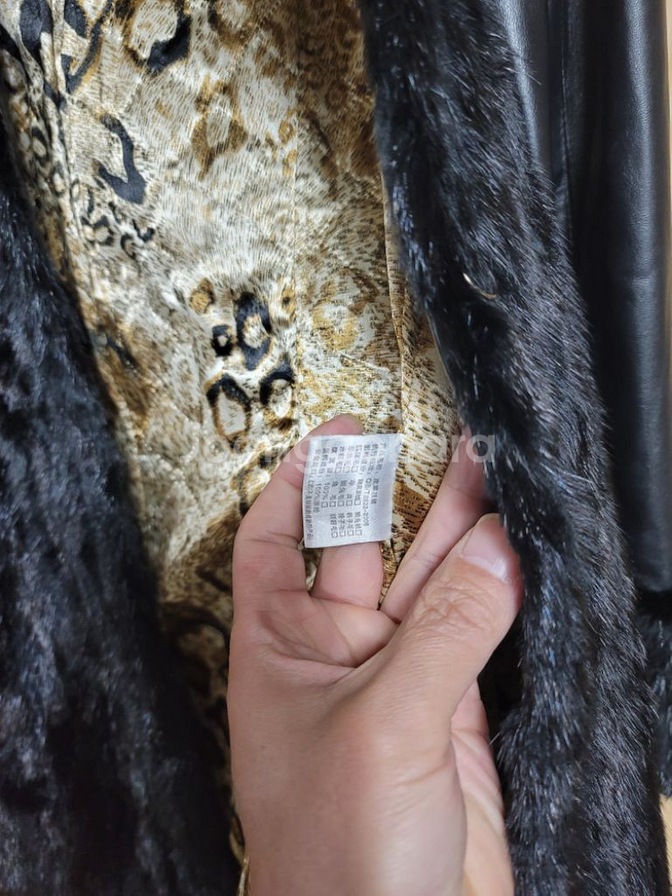 수입 양가죽 밍크폭스 자켓--6