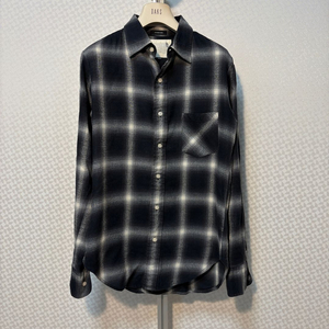 (백화점정품) R13 체크 플란넬 셔츠 비이커