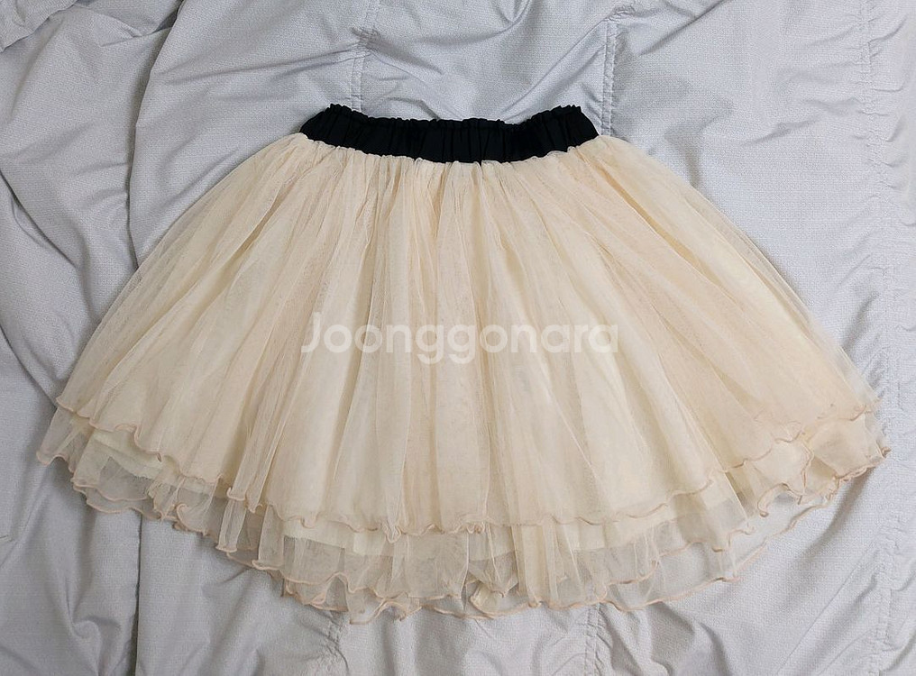 망사 샤스커트 발레리나 튜튜스커트55 일본브랜드허니번치--1
