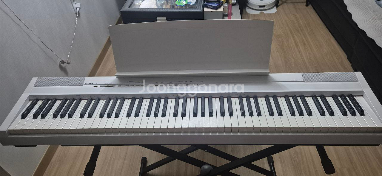 야마하 p105 디지털 피아노 풀세트--0