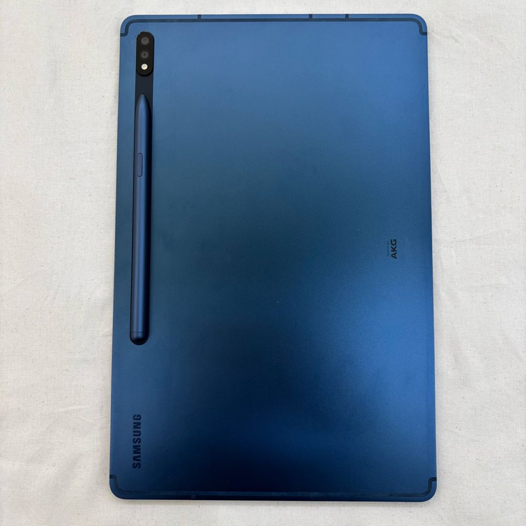 갤럭시탭 S7플러스 5G 512 블루 7837 이미지
