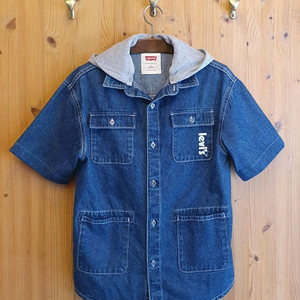 66.리바이스 후드 데님셔츠