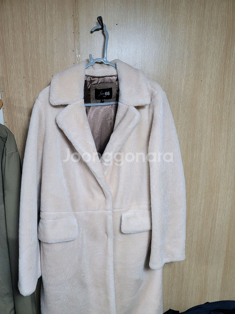 Furs66 양모롱코트 엠--4