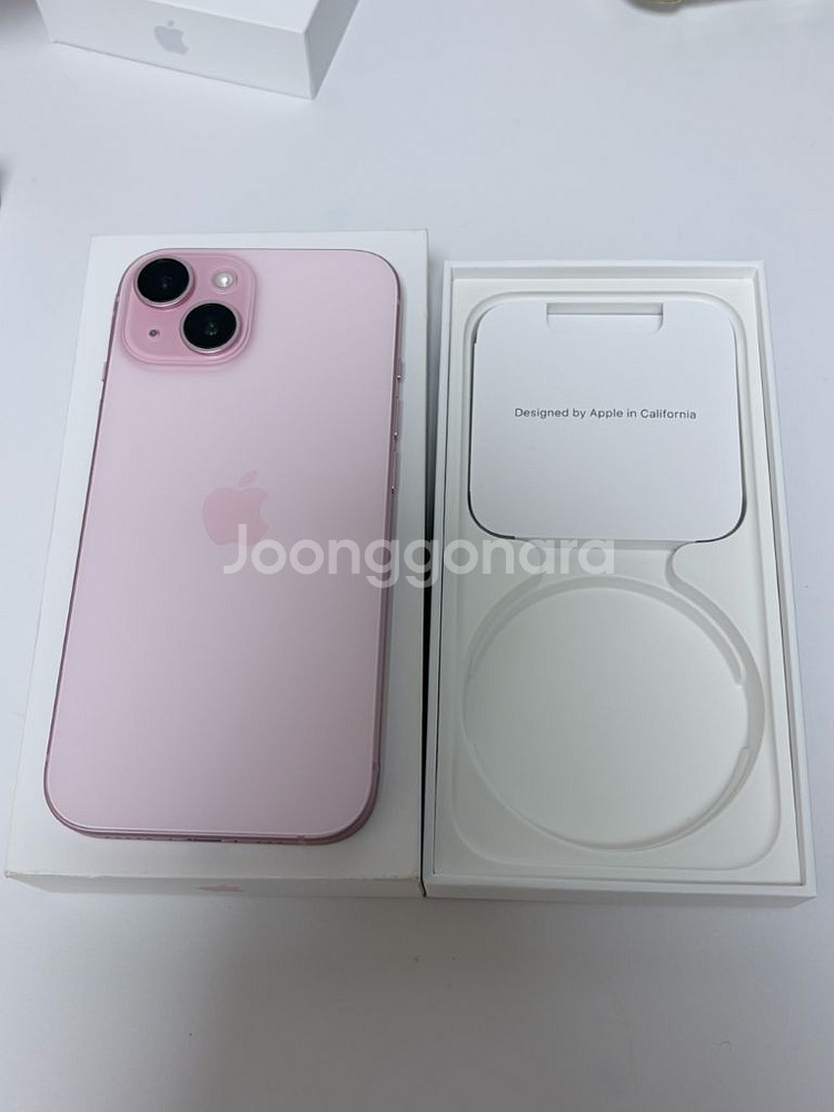 아이폰 15 핑크 128G--1
