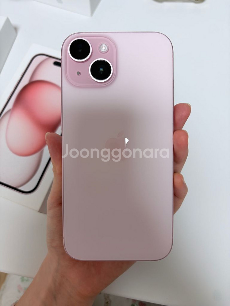 아이폰 15 핑크 128G--2