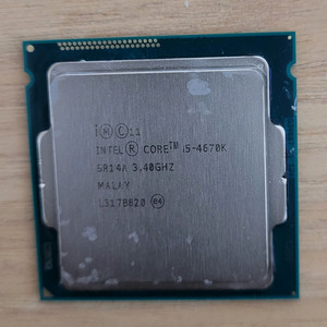 i5-4670K CPU 단품