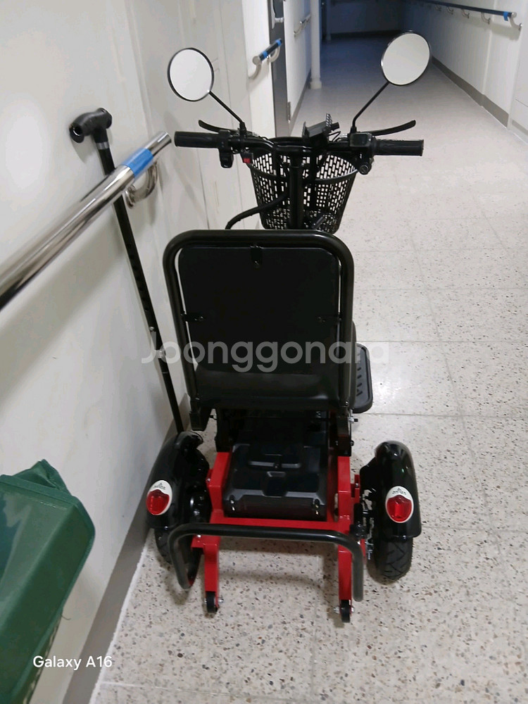 E폴디 세발전기자전거 접이식 전동 스쿠터 자전거--1