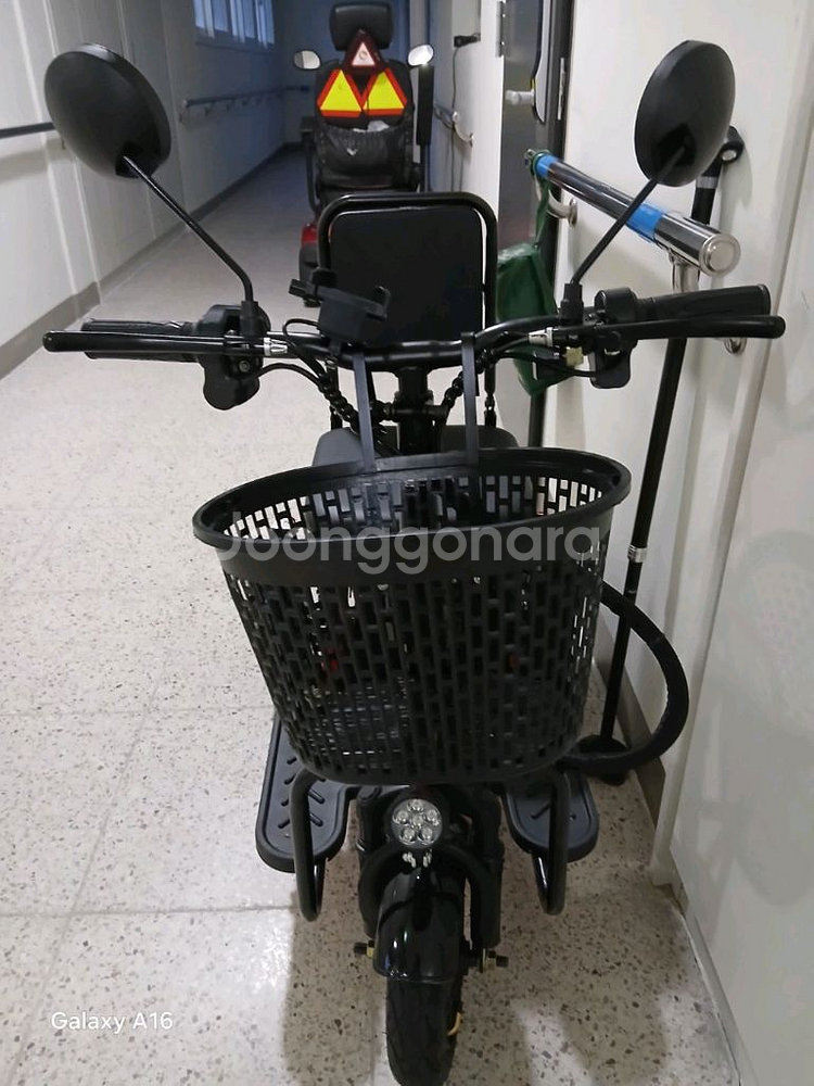 E폴디 세발전기자전거 접이식 전동 스쿠터 자전거--2