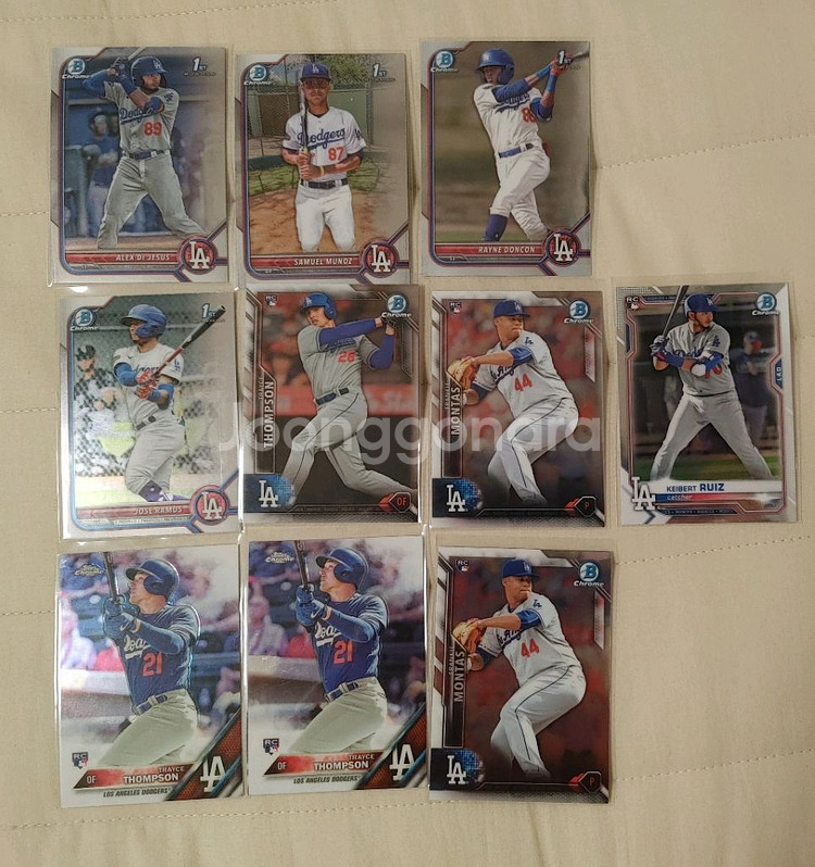 MLB 4강 진출팀 선수들 카드--5