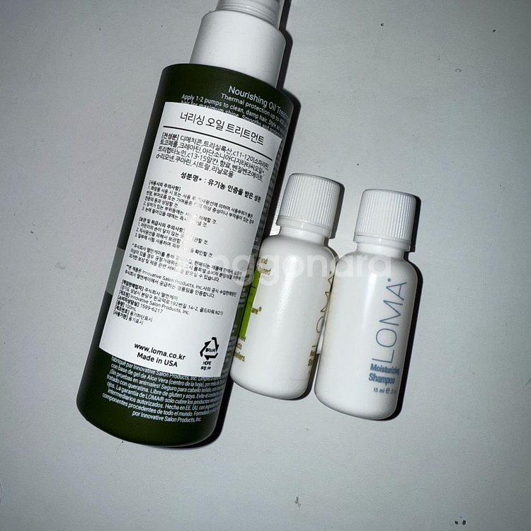 로마 너리싱 오일 트리트먼트 100ml + 어매니티2종--2