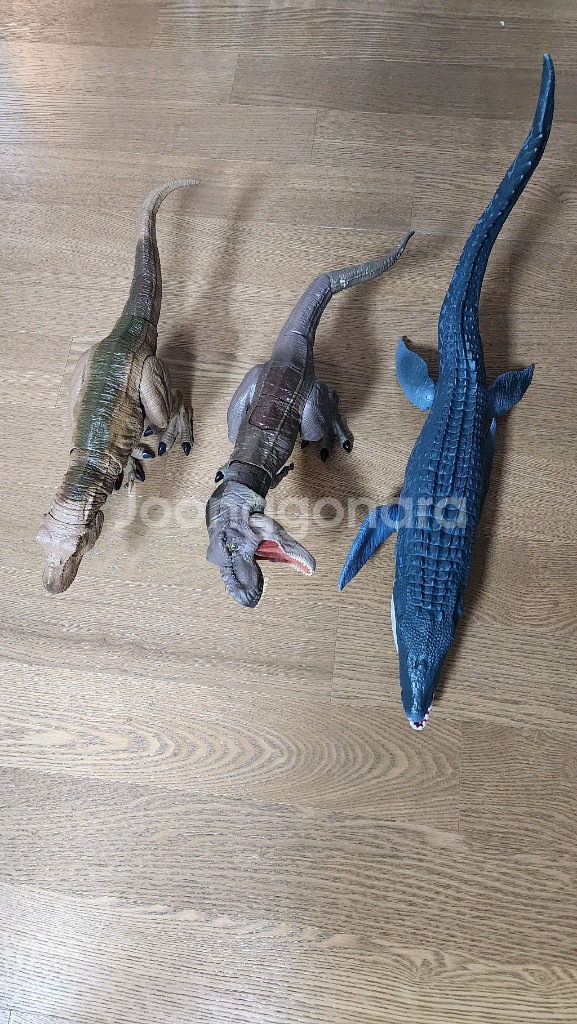 공룡 피규어 3개 일괄--0