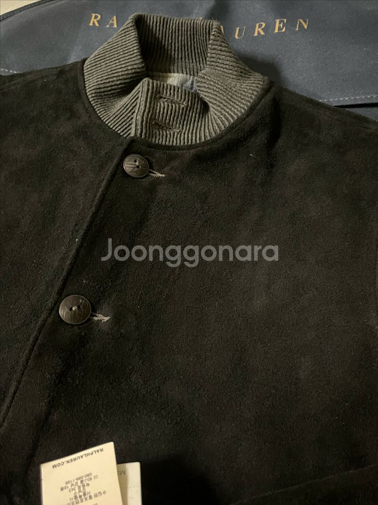 RRL 더블알엘 25시즌 스웨이드 보머 자켓 L사이즈--2