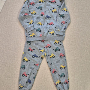 블루독 셋업 130사이즈 블루독 상하세트