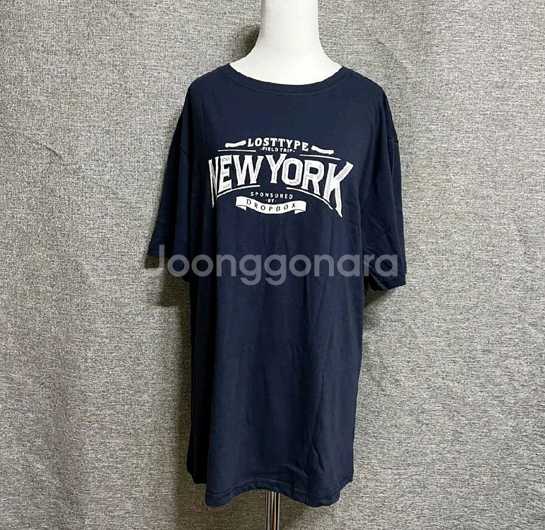 레터링 반팔 티셔츠 2장--6