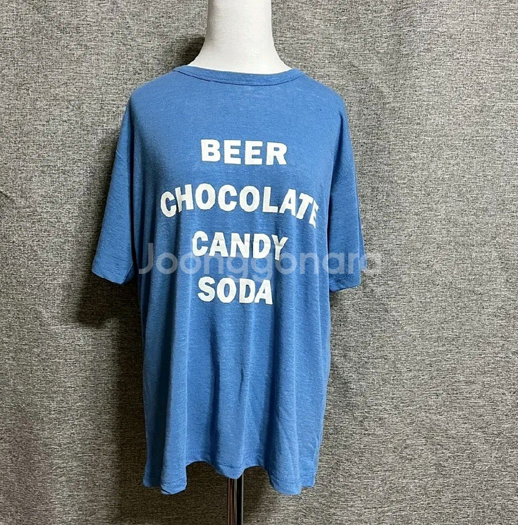 레터링 반팔 티셔츠 2장--5