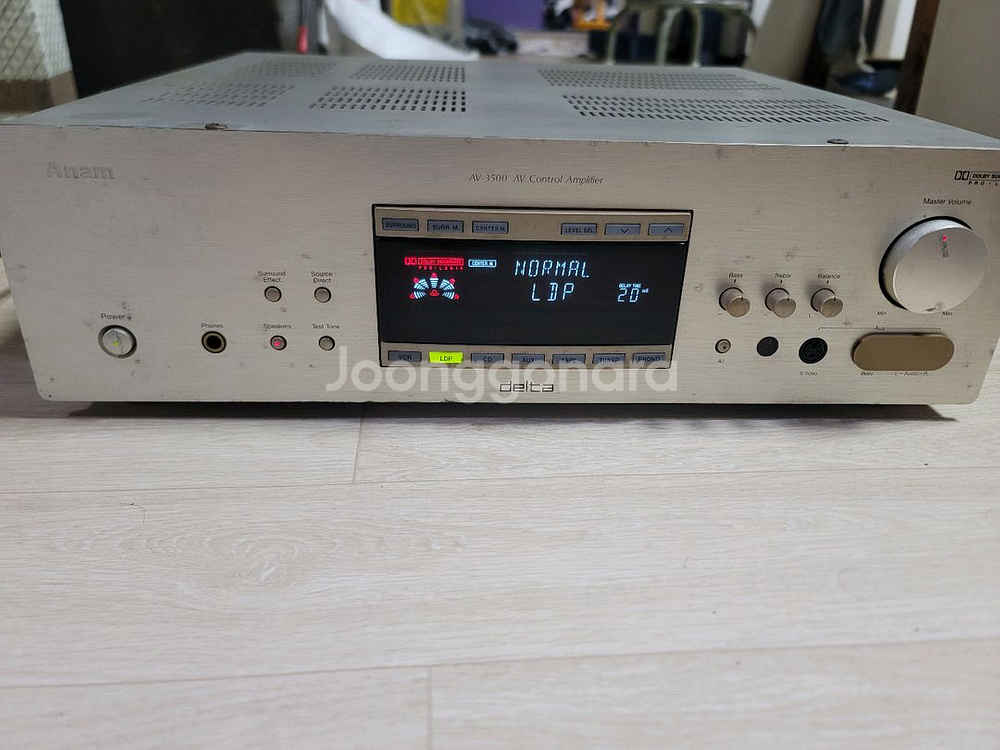 아남전자 AV-3500앰프--0
