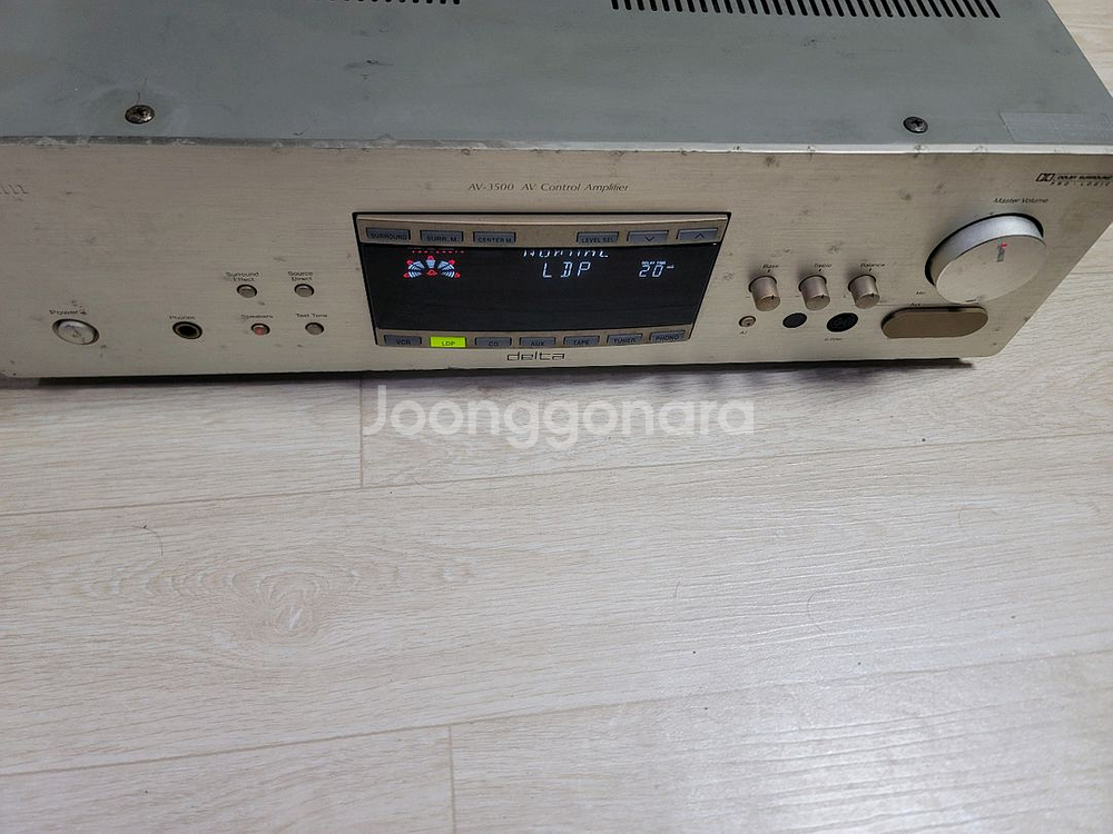 아남전자 AV-3500앰프--3