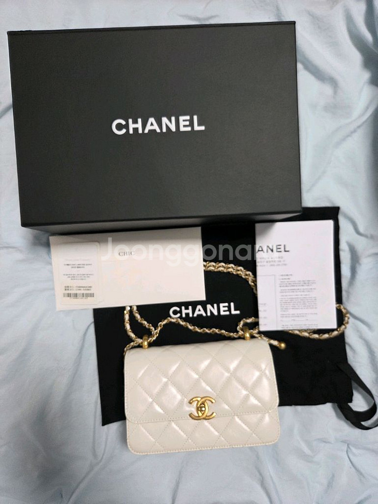 샤넬 골든볼 플랩백--0