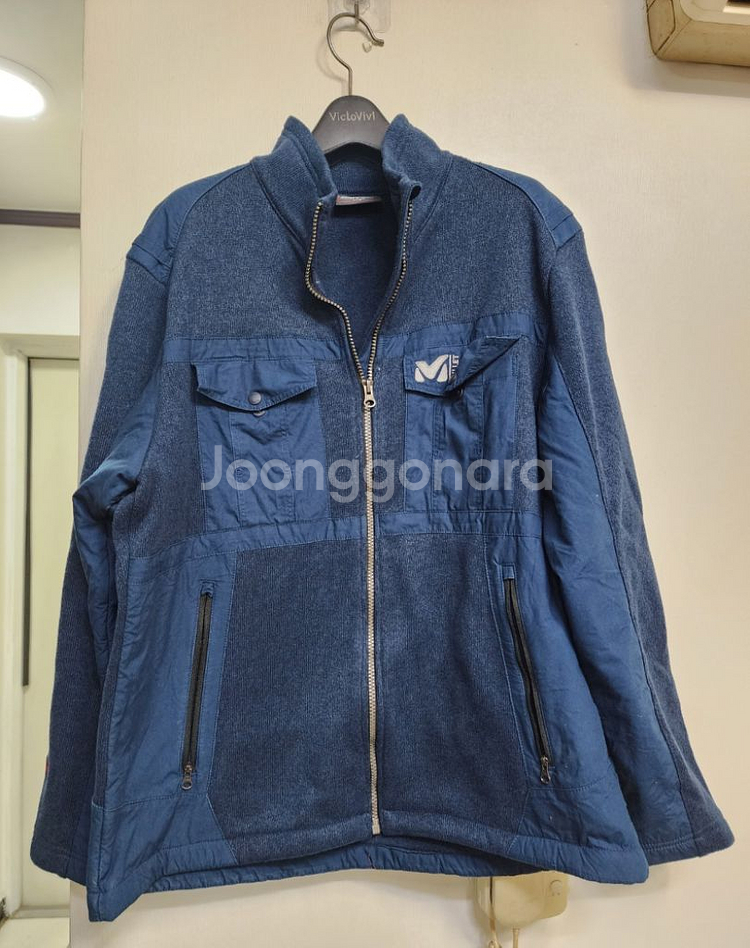 밀레 남성 플리스집업 (110)--0