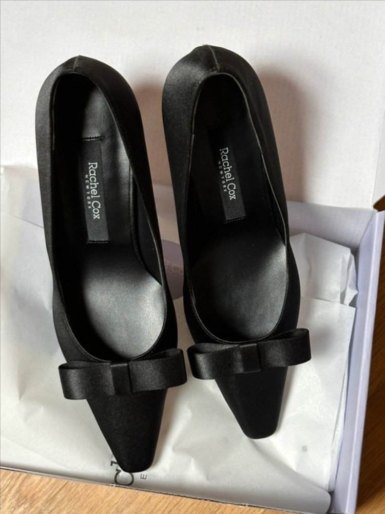 레이첼콕스 마가렛 리본새틴구두 웨딩슈즈:) 이미지