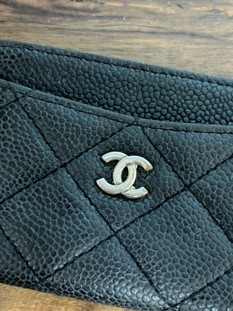 샤넬 카드지갑--1