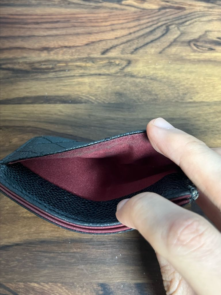 샤넬 카드지갑--5