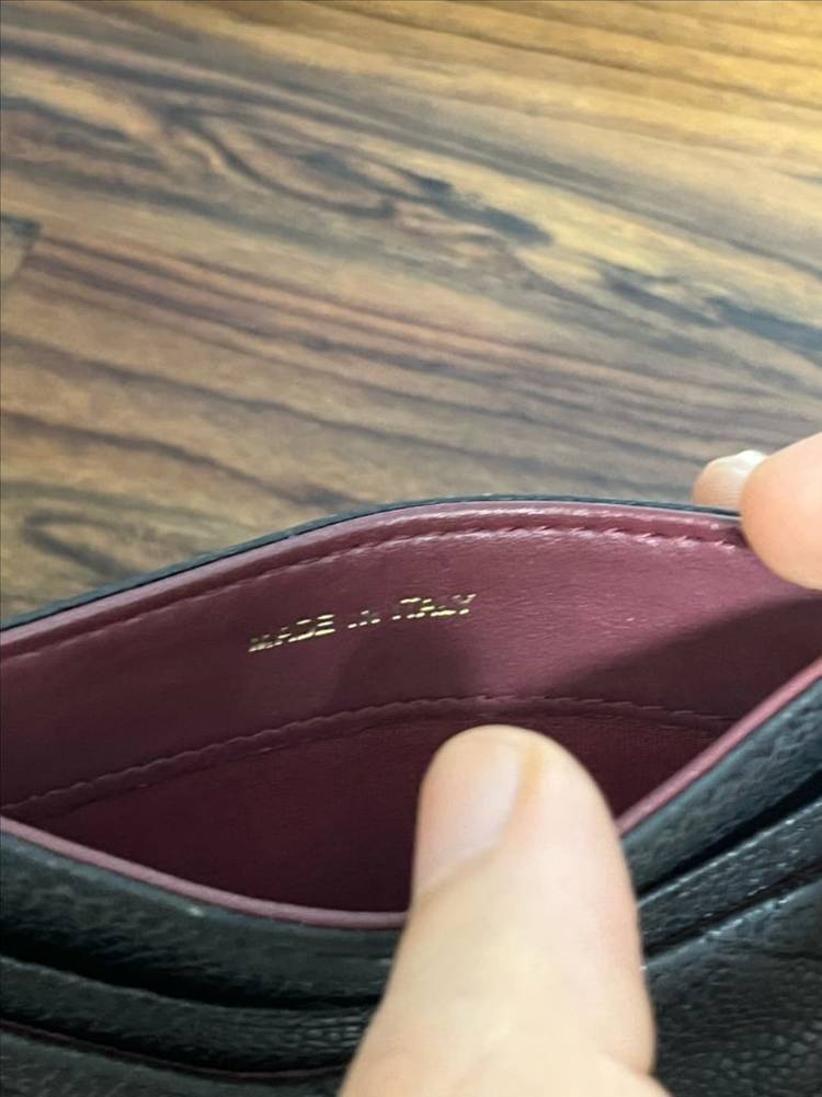 샤넬 카드지갑--6