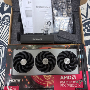 사파이어 RX 7800 XT Nitro+ OC 16GB