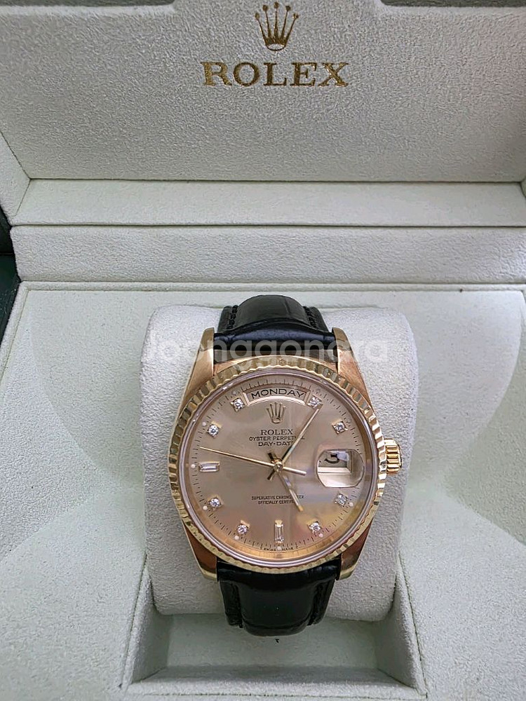 롤렉스 18238 데이데이트 오리지날 다이아몬드--0