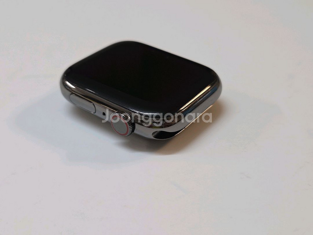 애플워치8 그래파이트(블랙) 스테인리스 45mm 셀룰러--5