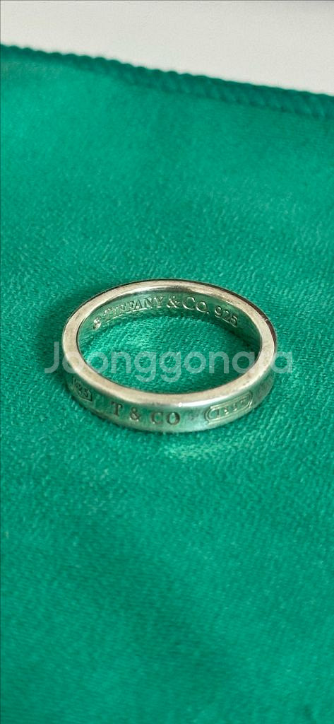 티파니앤코 1837 네로우 반지--1