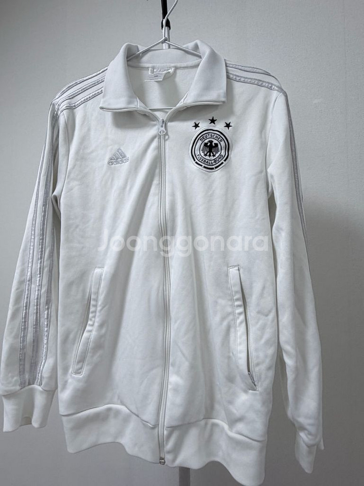 아디다스 독일 국대 트랙탑 3성 화이트실버--0
