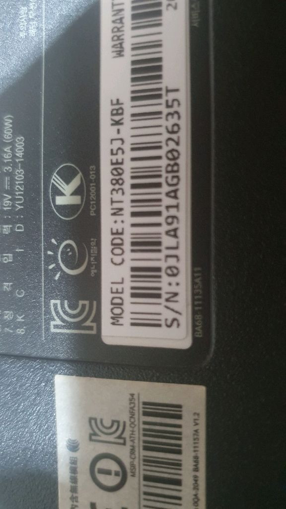 삼성 노트북 i5 4th--5