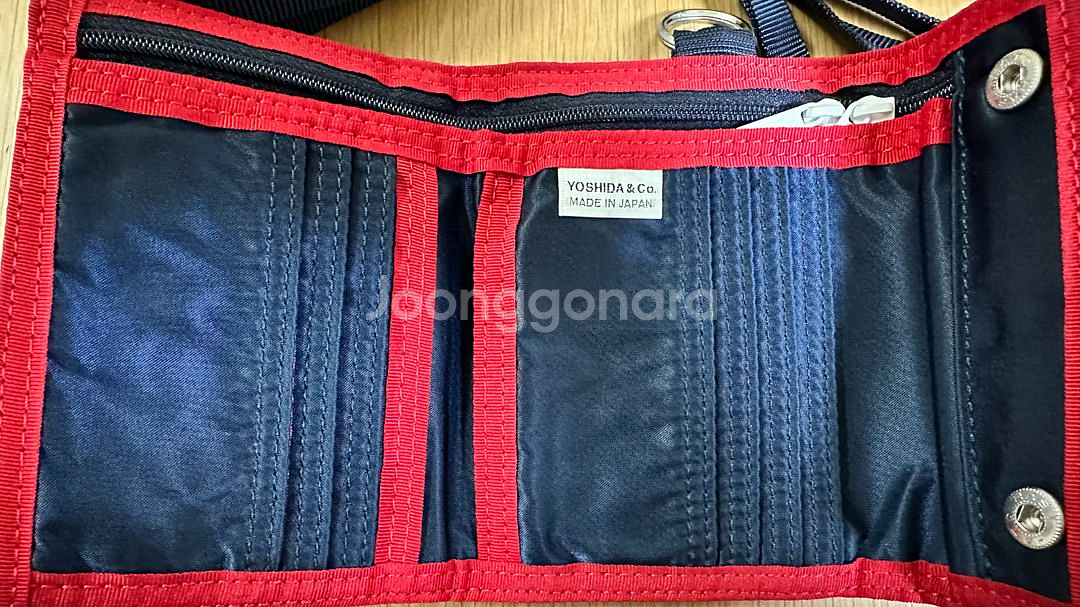 Porter x Doraemon Wallet Blue--2