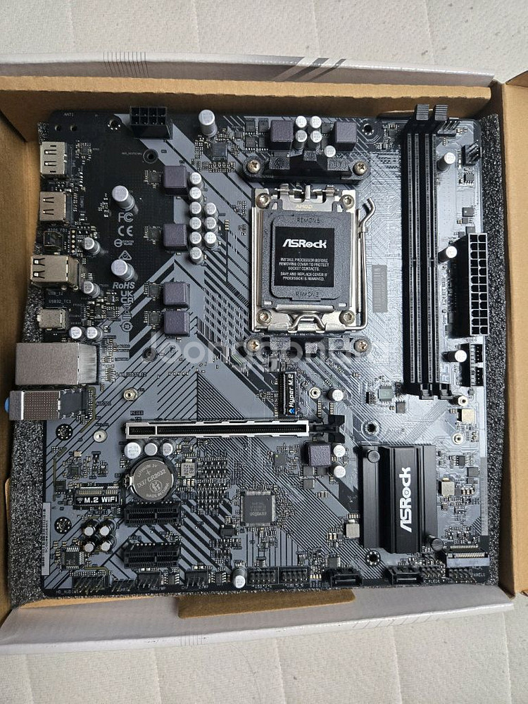 ASRock A620M-HDV/M.2 메인보드 팝니다--1