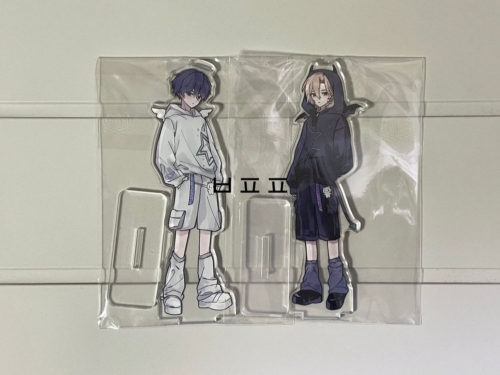 플레이브 비공굿 맏형즈카페 특전럭드아크릴스탠드엽서스티커 이미지