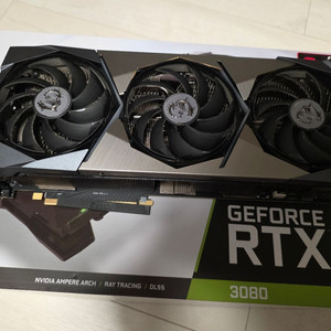 MSI RTX3080 슈프림 X 10GB