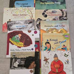 여원미디어 탄탄 전래동화 영어버전 12권 (새상품)